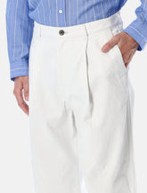 Still By Hand wide leg denim pants - | Spazio Pritelli