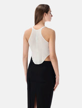 Rick Owens DRKSHDW Basic Tank Cropped - | Spazio Pritelli
