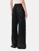 Rick Owens DRKSHDW Wide Pusher liquid jersey pants - | Spazio Pritelli