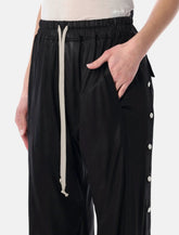 Rick Owens DRKSHDW Wide Pusher liquid jersey pants - | Spazio Pritelli