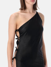 Rick Owens DRKSHDW Taco asymmetrical one-shoulder dress - | Spazio Pritelli