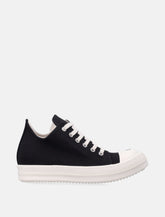 Rick Owens Drkshdw "So Cunt" low canvas sneakers - | Spazio Pritelli