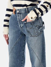 JW Anderson twisted workwear jeans - | Spazio Pritelli