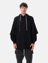 Rick Owens Drkshdw Tommy Hustler hoodie - | Spazio Pritelli