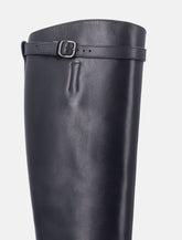 Church's Women's Michelle 2G Black Leather Boots - | Spazio Pritelli