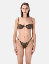 Matinée Marina leopard bkini top - | Spazio Pritelli