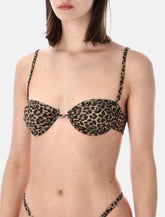 Matinée Marina leopard bkini top - | Spazio Pritelli