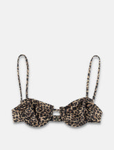 Matinée Marina leopard bkini top - | Spazio Pritelli