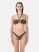 Matinée Lady leopard print bikini top - | Spazio Pritelli