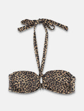 Matinée Lady leopard print bikini top - | Spazio Pritelli