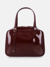 A.P.C. Virginie Box leather bag - | Spazio Pritelli