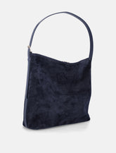 A.P.C. Vera Maxi suede bag - | Spazio Pritelli