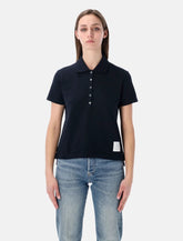 Thom Browne relaxed-fit cotton polo shirt - | Spazio Pritelli