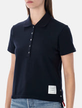Thom Browne relaxed-fit cotton polo shirt - | Spazio Pritelli