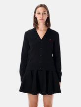 Ami Paris wool cardigan - | Spazio Pritelli