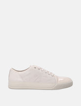 Lanvin DBB1 patent leather and suede sneakers - | Spazio Pritelli