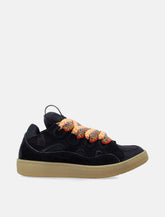 Lanvin Curb leather sneakers - | Spazio Pritelli