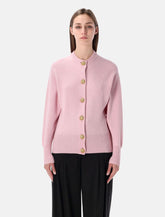 Balmain eco-cashmere buttoned cardigan - | Spazio Pritelli