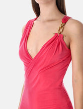 Balmain draped long dress - | Spazio Pritelli