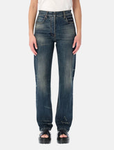 Prada straight-leg washed denim jeans - | Spazio Pritelli