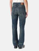 Prada straight-leg washed denim jeans - | Spazio Pritelli