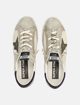 Golden Gosse Super-Star cream leather sneakers - | Spazio Pritelli