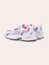 New Balance 530 kid's lace-up sneakers white and pink - | Spazio Pritelli