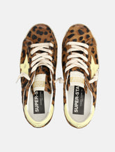 Golden Goose Super-Star leopard woman's sneakers - | Spazio Pritelli