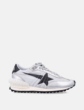 Golden Goose Running Marathon woman's sneakers silver white - | Spazio Pritelli