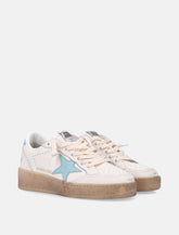 Golden Goose Light Blue Ball Star Sneakers - | Spazio Pritelli