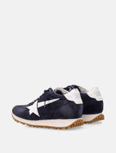 Golden Goose Running Marathon woman's sneakers navy blue - | Spazio Pritelli