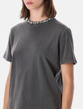 Golden Goose crystal-embellished T-shirt - | Spazio Pritelli