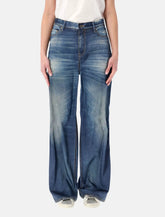 Golden Goose Pant Boyfriend Baggy Print Denim - | Spazio Pritelli