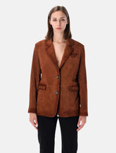 Golden Goose Robin suede blazer - | Spazio Pritelli