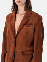 Golden Goose Robin suede blazer - | Spazio Pritelli