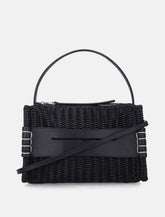 JW Anderson Loafer bag in woven leather - | Spazio Pritelli