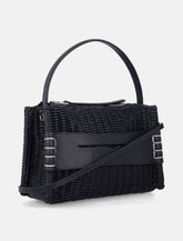 JW Anderson Loafer bag in woven leather - | Spazio Pritelli