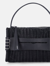 JW Anderson Loafer bag in woven leather - | Spazio Pritelli