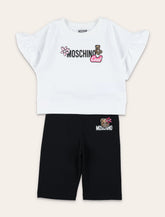 Moschino Kids Bear T-shirt & shorts set - | Spazio Pritelli