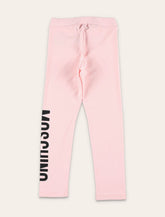 Moschino Kids logo print leggings - | Spazio Pritelli