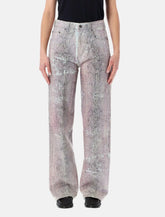 Haikure Winona snake denim - | Spazio Pritelli