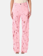 Haikure Bonnie Bull Destroy cotton jeans - | Spazio Pritelli