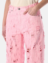 Haikure Bonnie Bull Destroy cotton jeans - | Spazio Pritelli