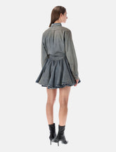 Haikure Shila Ziggy denim dress - | Spazio Pritelli