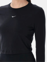 Nike long-sleeve cropped top - | Spazio Pritelli
