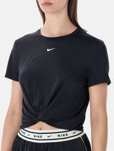 Top Dri-FIT a manica corta con nodo di Nike - | Spazio Pritelli