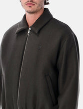 Ami Paris padded wool Ami de Cœur jacket - | Spazio Pritelli