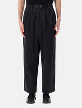 Comme des Garçons Homme cotton belted trousers - | Spazio Pritelli