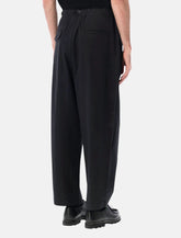 Comme des Garçons Homme cotton belted trousers - | Spazio Pritelli