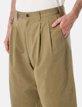 Comme Des Garçons Homme Chino Pant Wide Leg Khaki - | Spazio Pritelli